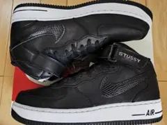 Stussy × Nike Air Force 1 Mid 28.5