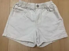 ユニクロ　130cm 白デニムパンツ