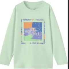 新品　ノースフェイス　150cm 長袖Tシャツ　ロンT キッズ　長袖