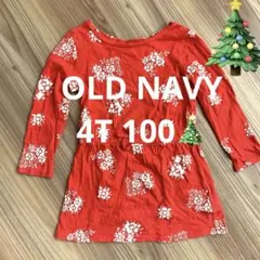 OLD NAVY 花柄チュニック 4T 100
