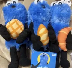 パペットスンスン ぬいぐるみ 3体セット メロンパン フランスパンクロワッサン