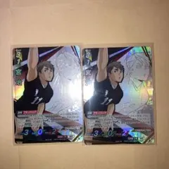 ハイキュー　バボカ　最強の挑戦者　宮治　頂レア　２枚セット