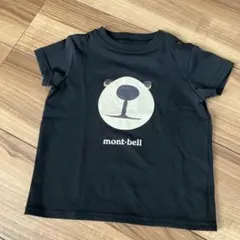 mont-bell クマ顔プリント Tシャツ 90