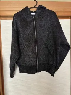 trois ラメ入りフーディー サイズF