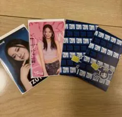 TWICE オフラインくじ 参加賞 クリアトレカ ツウィ