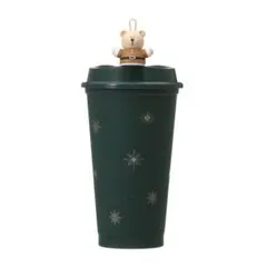 スターバックス　ホリデー2025リユーザブルカップ　キャップベアリスタサンタ