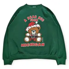 90s TULTEX タルテックス　スウェット トレーナー　Ｌ グリーン