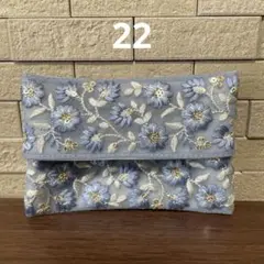 ポケットティッシュケース☆ブルーのサムネイル