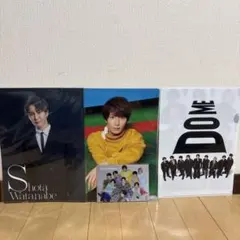 【Snow Man】クリアファイル A4サイズ　3枚セット