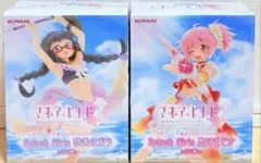 ほむら、まどか_まどマギフィギュア_水着遊び
