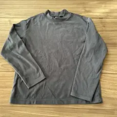 ユニクロ　ソフトフリース　130 ブルーグレー