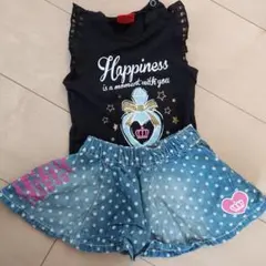 Baby Doll 80cm トップスとショートパンツセット