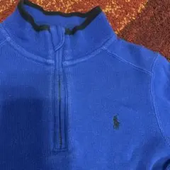 Polo by Ralph Lauren 110サイズハーフジップジャケット 青