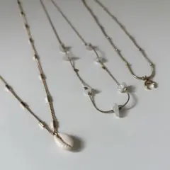 H＆M ／ SUMMER !! ネックレス 3点のサムネイル