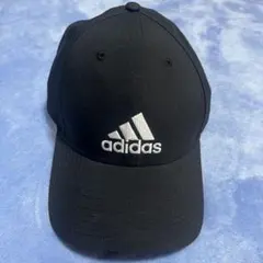 adidas ブラックキャップ フリーサイズ 状態良好