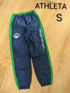 美品【ATHLETA】 ピステパンツ◆ S ◆ネイビー/グリーン