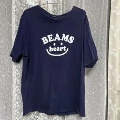 BEAMS HEART Tシャツ ネイビー XLサイズ