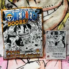 ワンピース DOORS アクリルジオラマ サボ 1点(ジオラマ) おまけ付き