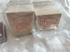 パンどろぼう　はんこ　2個セット　ナイス!