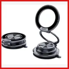 スマホホルダー 車 マグネット【真空吸盤＋MagSafe対応】車 スマホスタンド