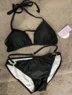 新品未使用　Vivica ブラック　ビキニ 　size.FREEのサムネイル