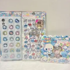 あわわちゃん♥︎光るジュエルプチドロップ♥︎おはじきシール♥︎おはじきシールフレーク①