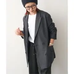 Spick&Span☆ ウールブレンドダブルブレストジャケット 新品