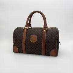 CELINE オールド マカダム ブラゾン トリオンフ ミニ ボストンバッグ