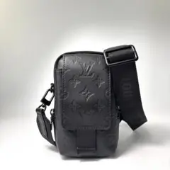 現行 IC内蔵 ルイヴィトン モノグラム シャドウ ダブルフォン 