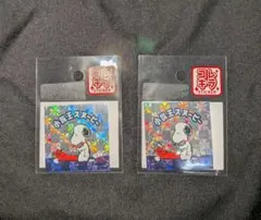 スヌーピー コレキラ ステッカー 2枚セット