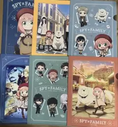 SPY×FAMILY CODE: White クリアファイル 6枚セット