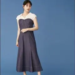 新品未使用】JUSGLITTY ビスチェニットドッキングワンピース - メルカリ
