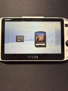 PS Vita PCH-2000 ホワイト (メモリカード・ケース・ソフト付き）