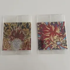 ドラゴンボール ウエハース超 UGR極&技R極ゴジータセット