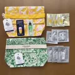 L'OCCITANE ポーチ2つ　サンプル