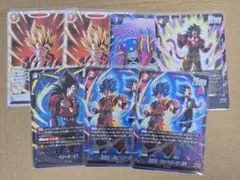 ドラゴンボール フュージョンワールド 孫悟空gt ベジータgt パン 4枚