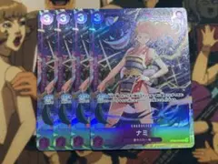 ナミ プレミアムカードコレクション プロモ パラレル 4枚