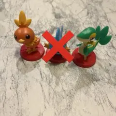 チョコエッグ ポケットモンスター旅立ちの３匹 アチャモ　ツタージャ