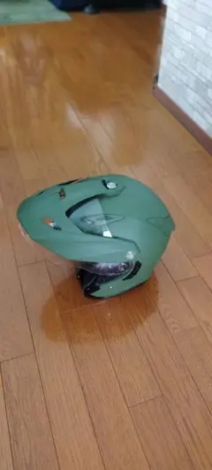 マルシン　ジェットヘルメット　TE-1　マットカーキ Lのサムネイル