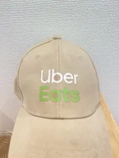 Uber Eats キャップ ベージュ