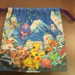 ポケモン巾着　ポケモン袋