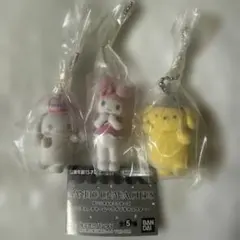 サンリオミニチュアチャームライブキャラクター　3点セット