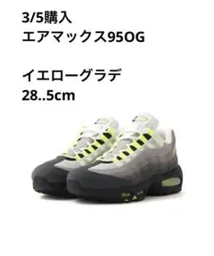 NIKE エアマックス95(2026)28.5cm イエローグラデ