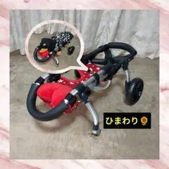 ワンちゃん4輪　リハビリ　食事補助　犬用車椅子　体制維持　犬の歩行器