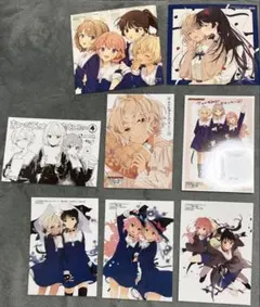 むにんしき（むにらんど）直筆サイン 色紙 フルセット c107 c105