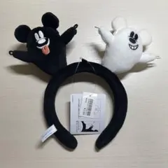 【新品未使用タグ付き】ディズニー　ハロウィンカチューシャ　おばけ　2022