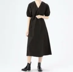 Ballsey プロセスドコットン レイヤードライクワンピース 黒 36 - メルカリ