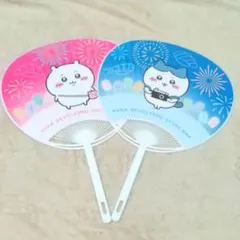 ちいかわ ハチワレ くら寿司 うちわ 2点セット