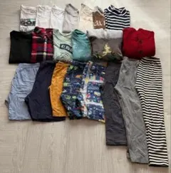 キッズ服 110cm~ カジュアルウェア 21点セット