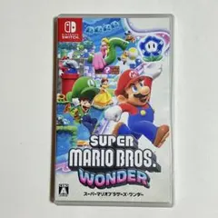 Switch ソフト　スーパーマリオブラザーズ　ワンダー